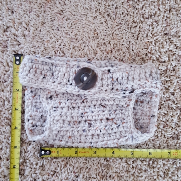 Grogu / YODA BABY kids hat+diaper cover NWOT hand made - Picture 4 of 5